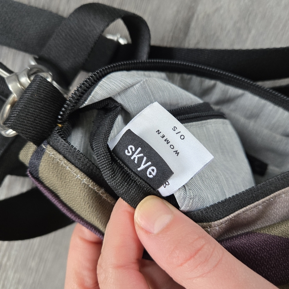 Sherpani Yellow and Purple Crossbody Bag Skye - Picture 7 of 8